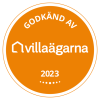 Godkänd av Villaägarna 2023